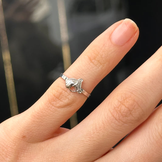 Sterling Silver Horse Head Child’s Ring