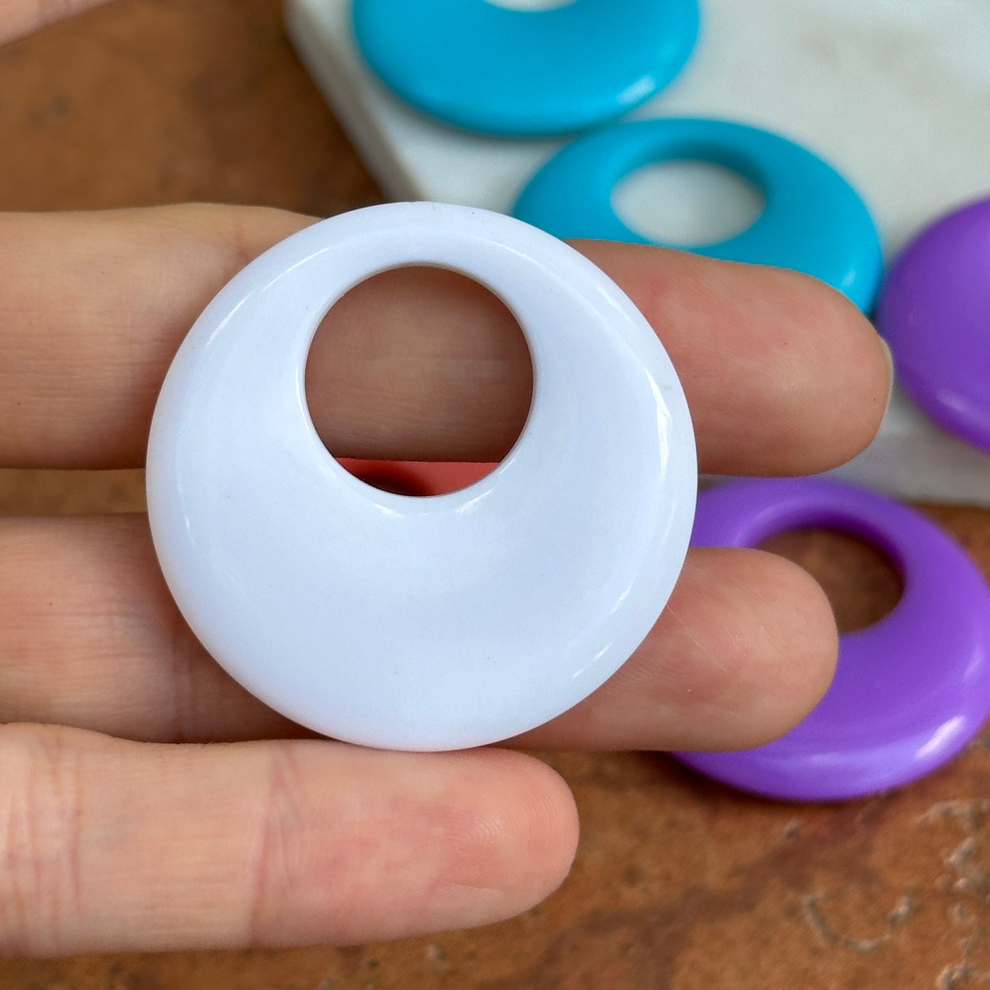 Estate Kenneth Jay Lane 2 Pairs + 2 Singles of Earring Charms