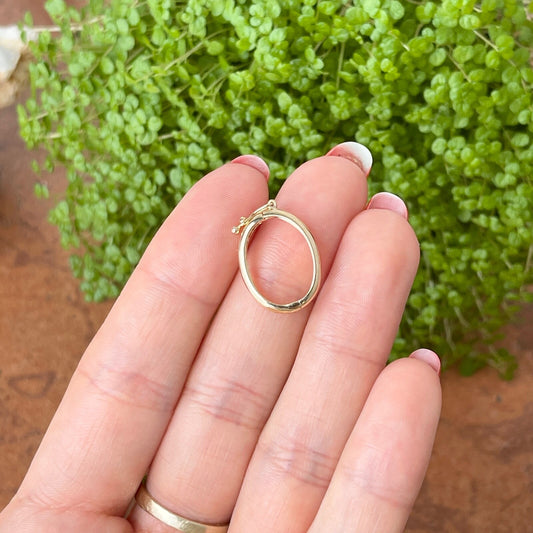 14KT Yellow Gold Pearl Shortener Clasp Enhancer