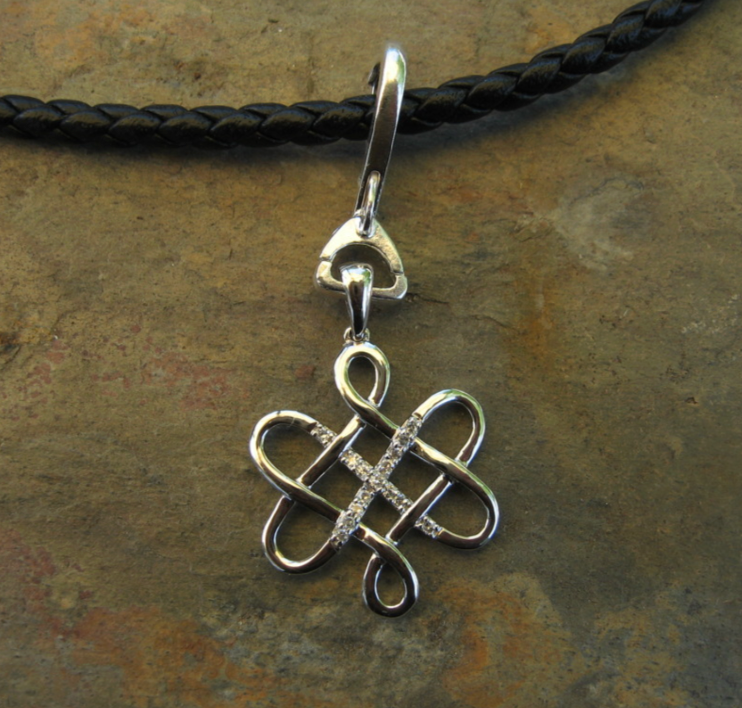 Sterling Silver Pendant Hanger/ Enhancer Bail 20mm