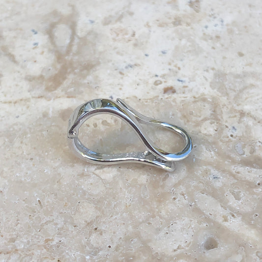 14KT White Gold Pearl Enhancer Pendant Hanger, 14KT White Gold Pearl Enhancer Pendant Hanger - Legacy Saint Jewelry