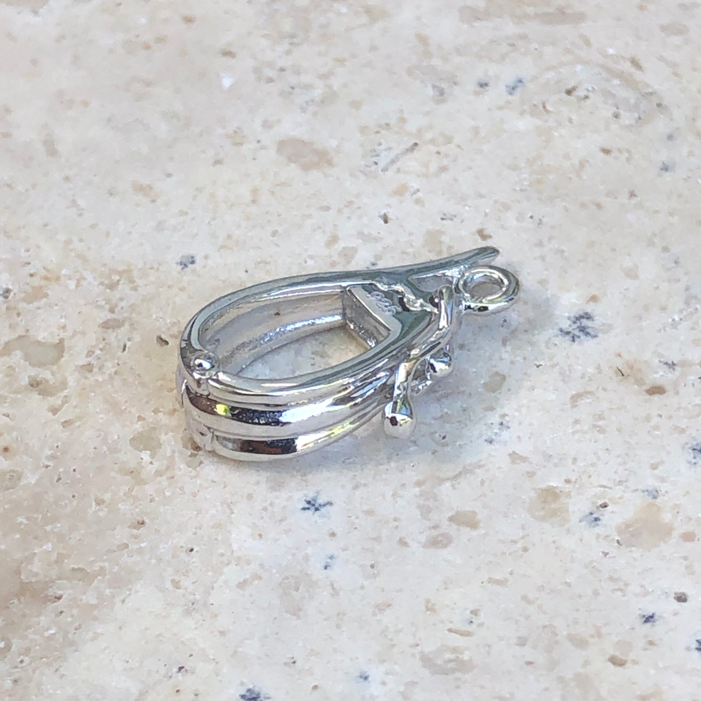 Sterling Silver 6mm Tapered Enahancer, Sterling Silver 6mm Tapered Enahancer - Legacy Saint Jewelry