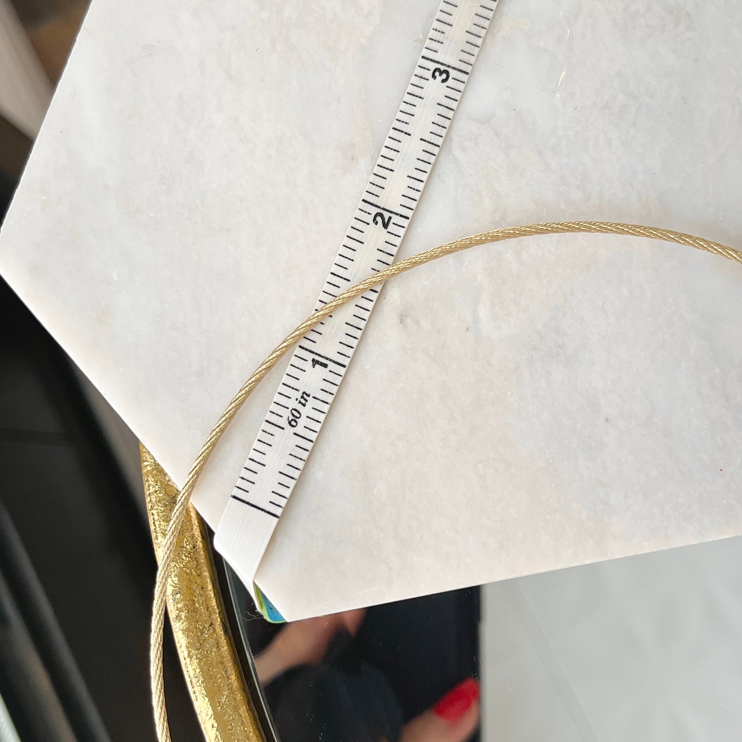 14KT Yellow Gold Round 1.8mm Cable Twist Neck Wire Necklace