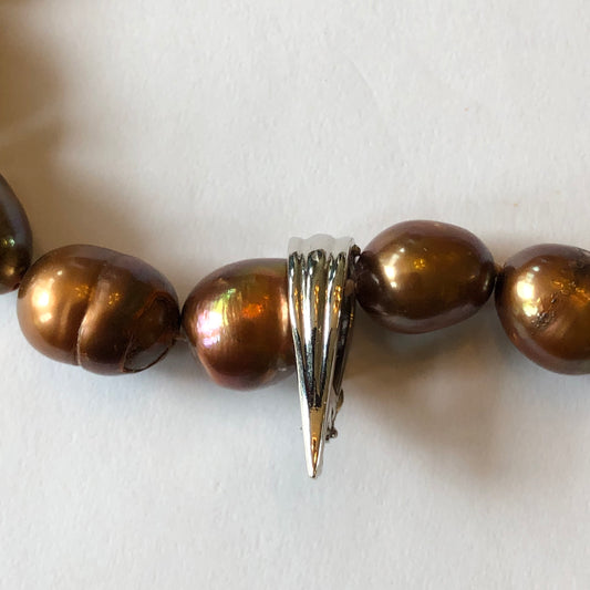 14KT White Gold Slide Pendant Hanger Enhancer 10mm, 14KT White Gold Slide Pendant Hanger Enhancer 10mm - Legacy Saint Jewelry