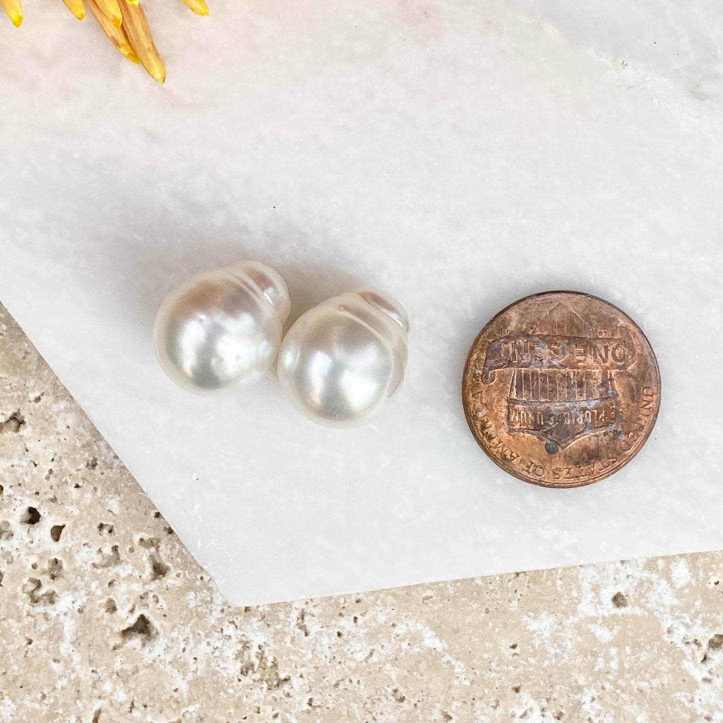 Genuine Paspaley South Sea Loose Pearl Pair "Fine" Quality 11mm, Genuine Paspaley South Sea Loose Pearl Pair "Fine" Quality 11mm - Legacy Saint Jewelry