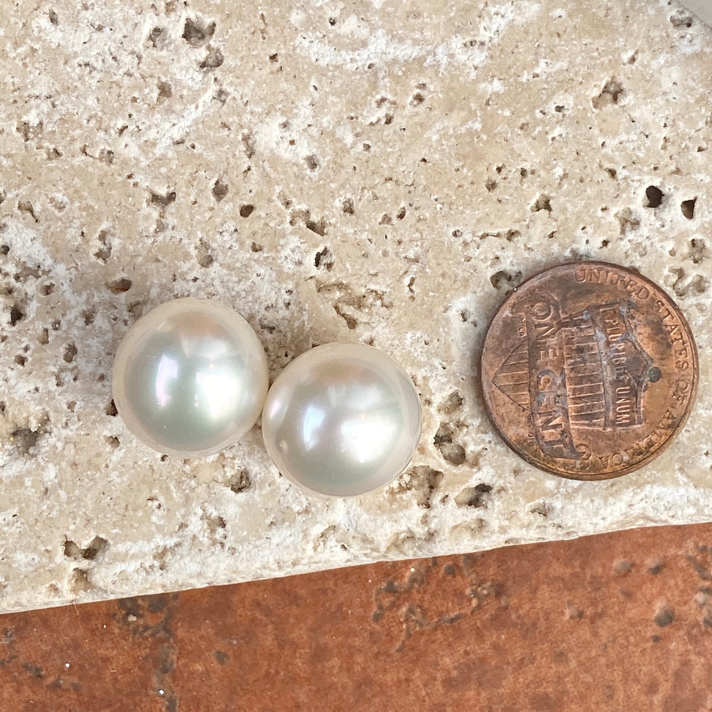 Genuine Paspaley South Sea Loose Pearl Pair "Fine" Quality 12mm #4, Genuine Paspaley South Sea Loose Pearl Pair "Fine" Quality 12mm #4 - Legacy Saint Jewelry