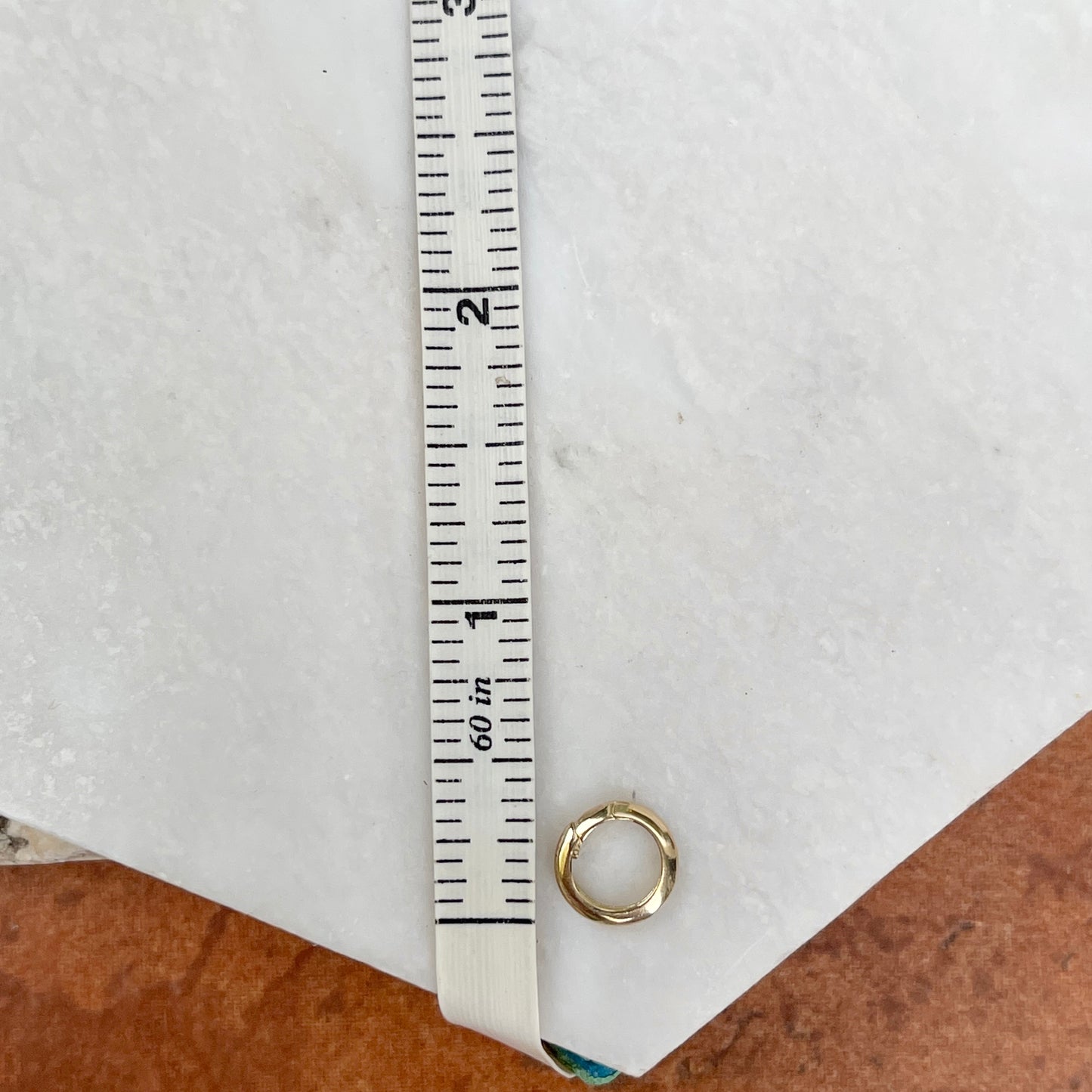 14KT Yellow Gold Round Pearl Shortener/ Enhancer Clasp 10mm