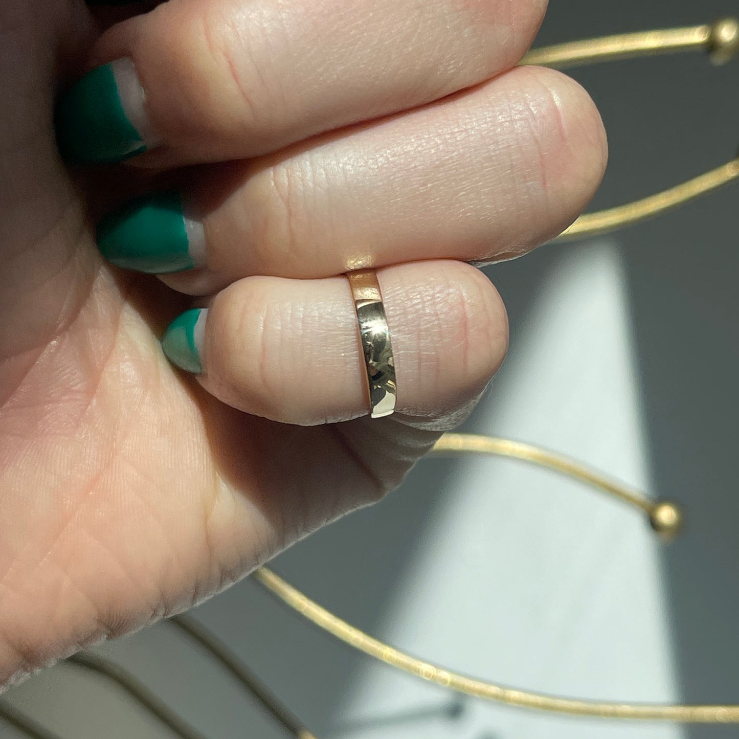 14KT Yellow Gold Polished Band Toe Ring