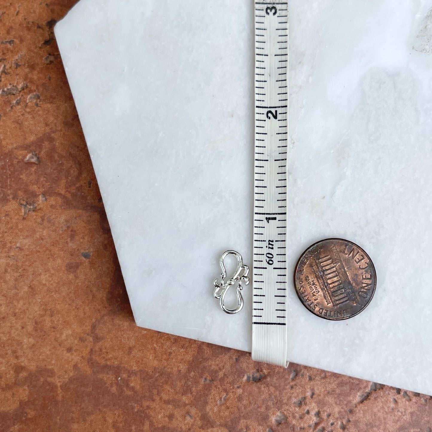 Sterling Silver Stylized S-Hook Extender Clasp