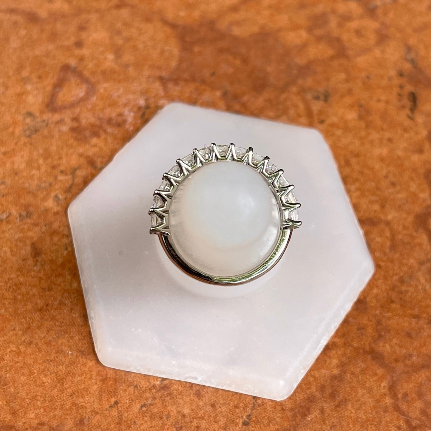 Platinum 1 1/5 CT Princess Cut Diamond Eternity Wedding Band Ring