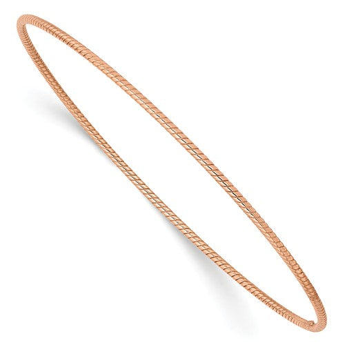 Thin rose hot sale gold bangle