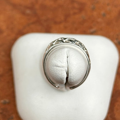 Sterling Silver Lattice Toe Ring