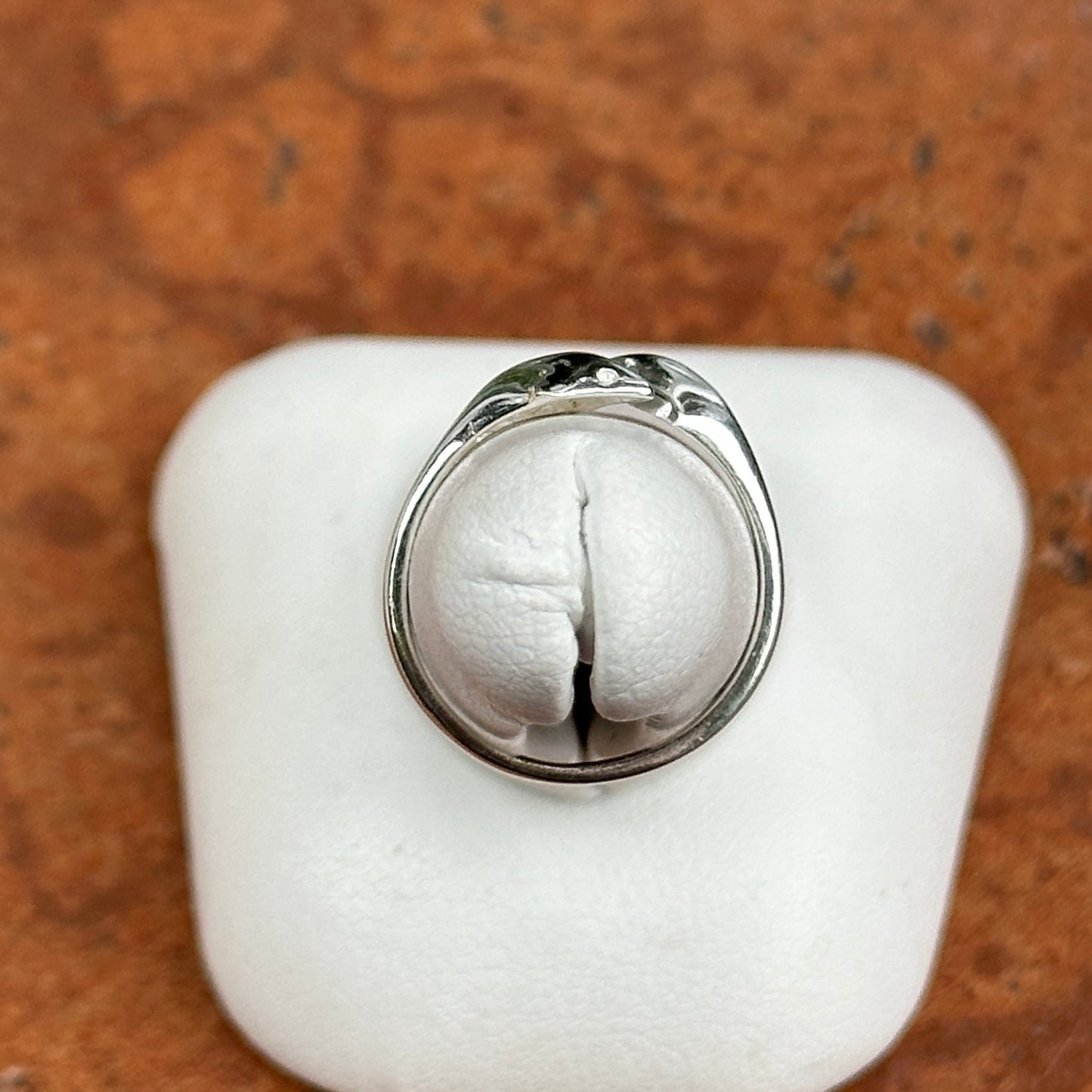 Sterling Silver Double Dolphin Toe Ring