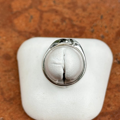Sterling Silver Double Dolphin Toe Ring