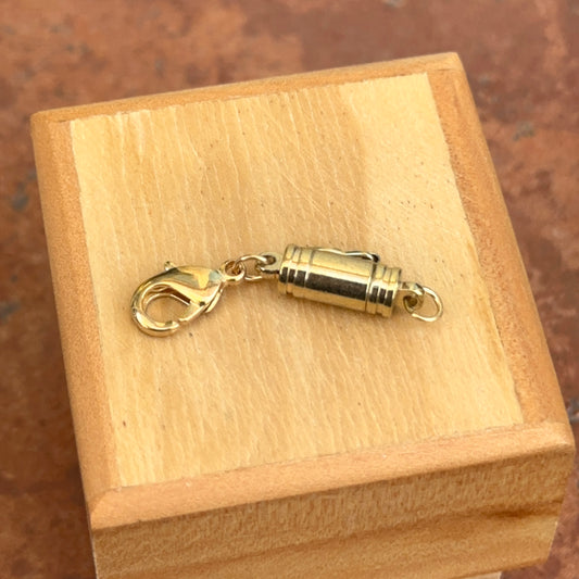 14KT Yellow Gold-Plated Magnetic Clasp Converter 32mm