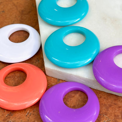 Estate Kenneth Jay Lane 2 Pairs + 2 Singles of Earring Charms