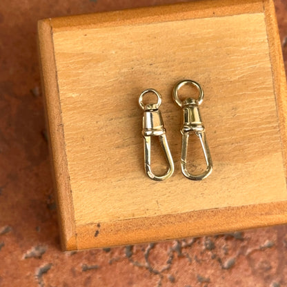 14KT Yellow Gold Swivel Clasp Charm Holder
