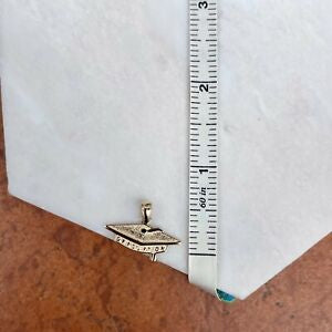 14KT Yellow Gold Graduation Cap Charm