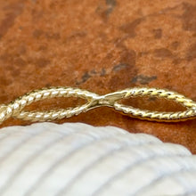 Load image into Gallery viewer, 14KT Yellow Gold Cable Rope Twist Bangle Bracelet