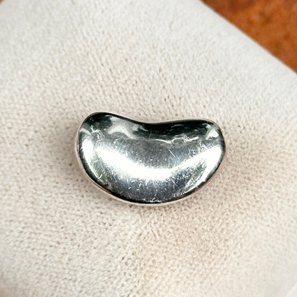 Estate Tiffany & Co. Sterling Silver Bean Pendant