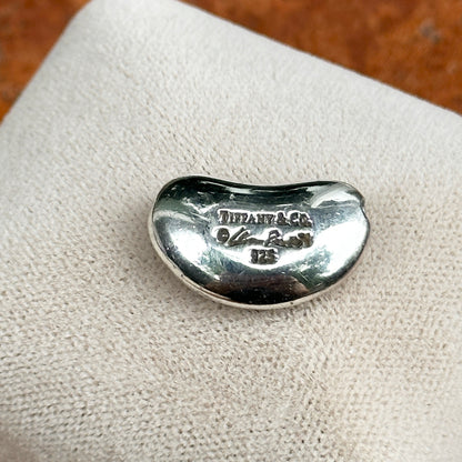 Estate Tiffany & Co. Sterling Silver Bean Pendant