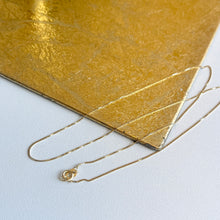Load image into Gallery viewer, 14KT Yellow Gold .50mm Box Chain Necklace