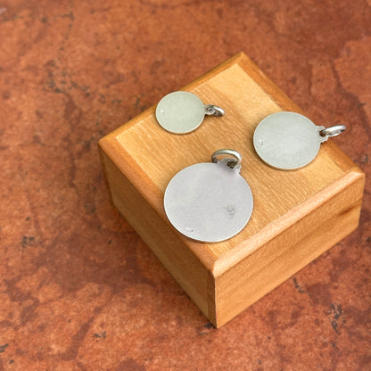 Sterling Silver Pope Leo XIV Round Medal Pendant