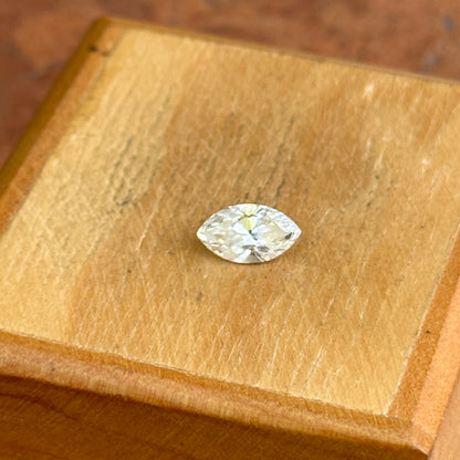 Estate .99 Carat Loose Mined Marquise Diamond G Color
