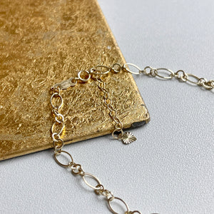 14KT Yellow Gold Oval Chain Link Anklet