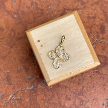 Load image into Gallery viewer, 10KT Yellow Gold Four Way Medal Cross Pendant