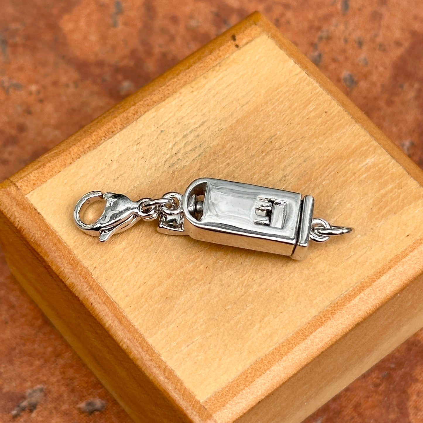 Stainless Steel Magnetic Lobster Clasp - LSJ