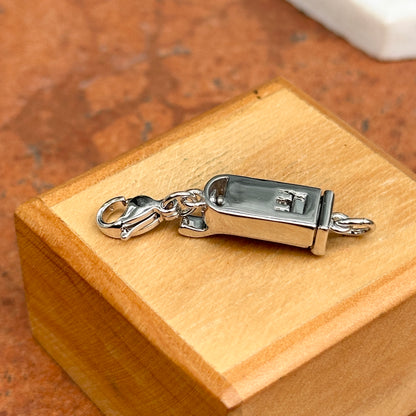 Stainless Steel Magnetic Lobster Clasp - LSJ