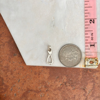 Sterling Silver Pendant Hanger/  Enhancer Bail 20mm