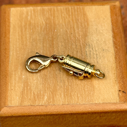 Brass Magnetic Lobster Clasp