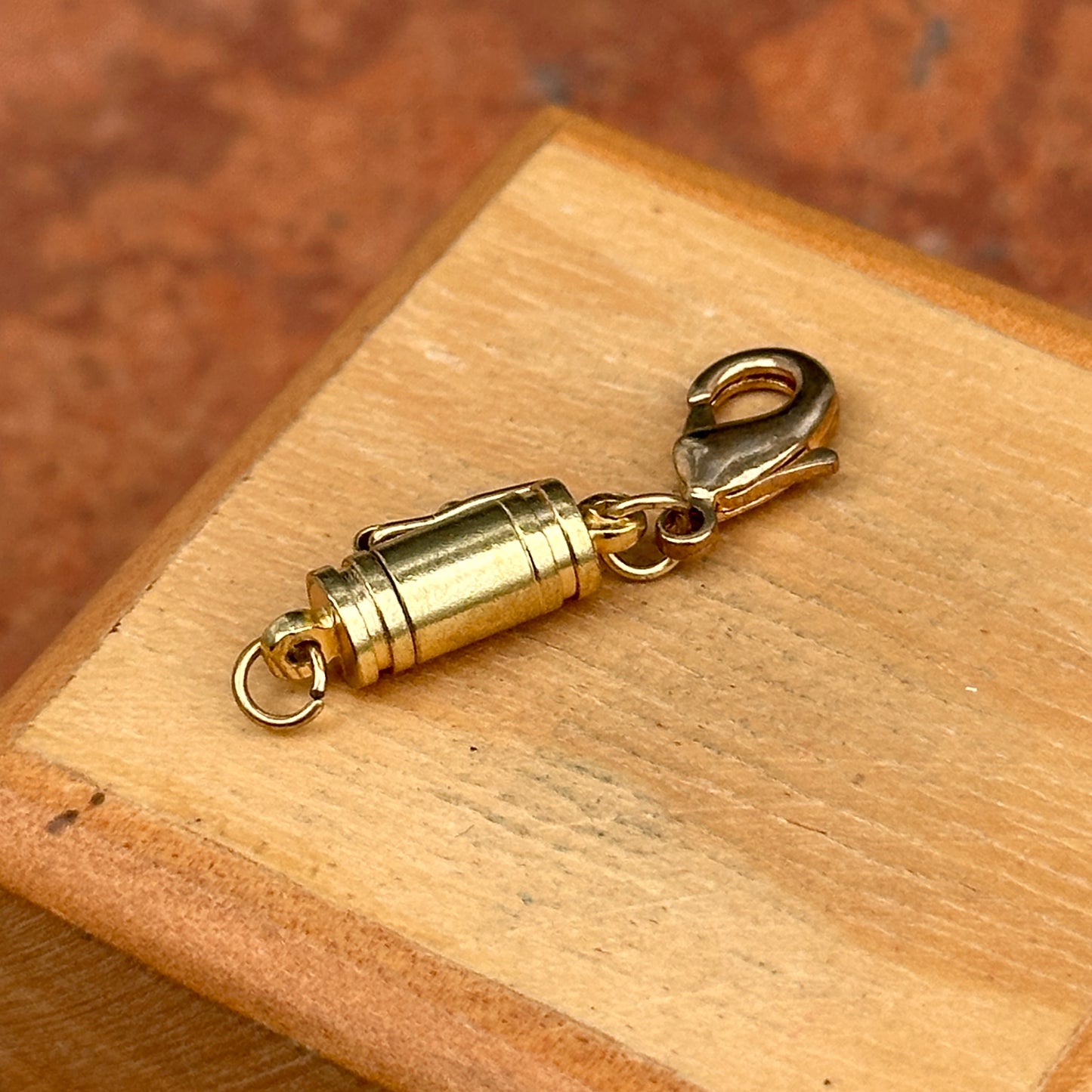 Brass Magnetic Lobster Clasp