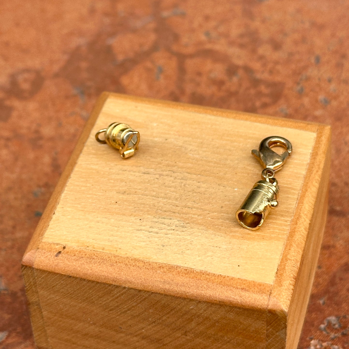 Brass Magnetic Lobster Clasp