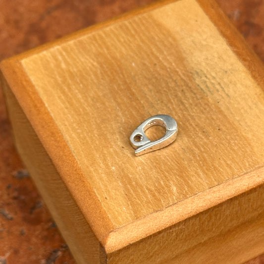 Sterling Silver 10mm Pendant Enhancer / Pendant Bail