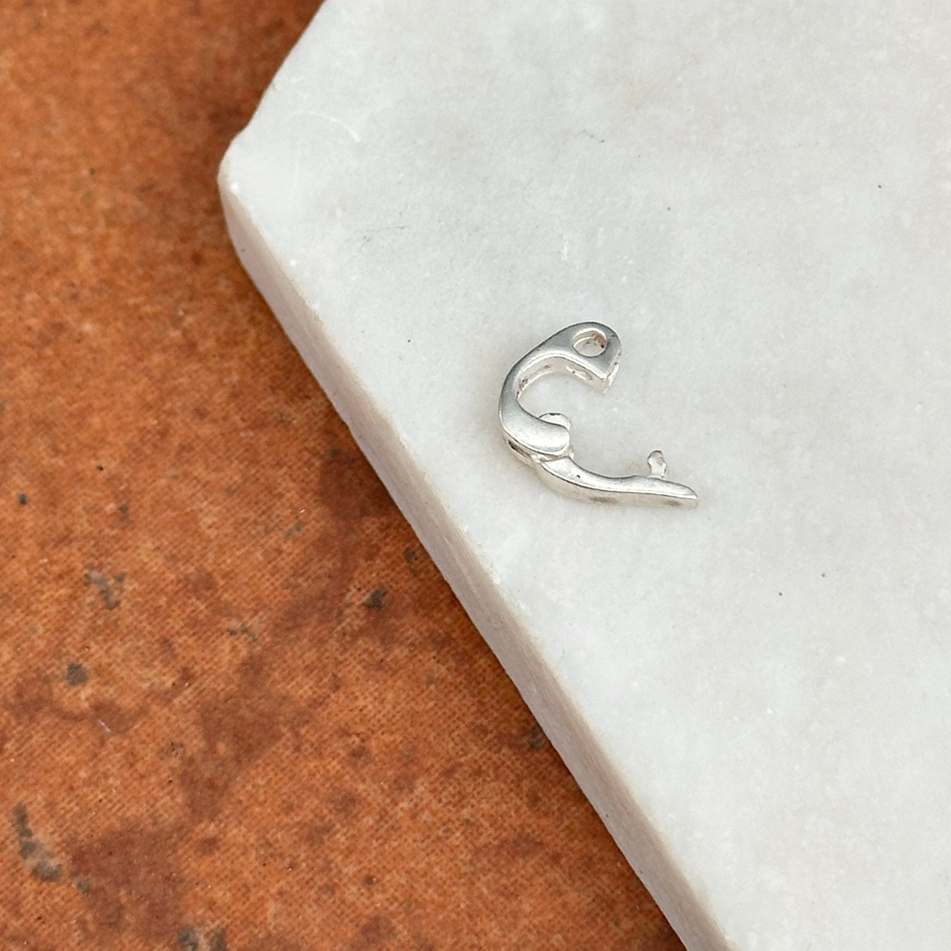Sterling Silver 10mm Pendant Enhancer / Pendant Bail - LSJ