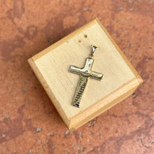 Load image into Gallery viewer, 14KT Yellow Gold The Lord&#39;s Prayer Cross Pendant