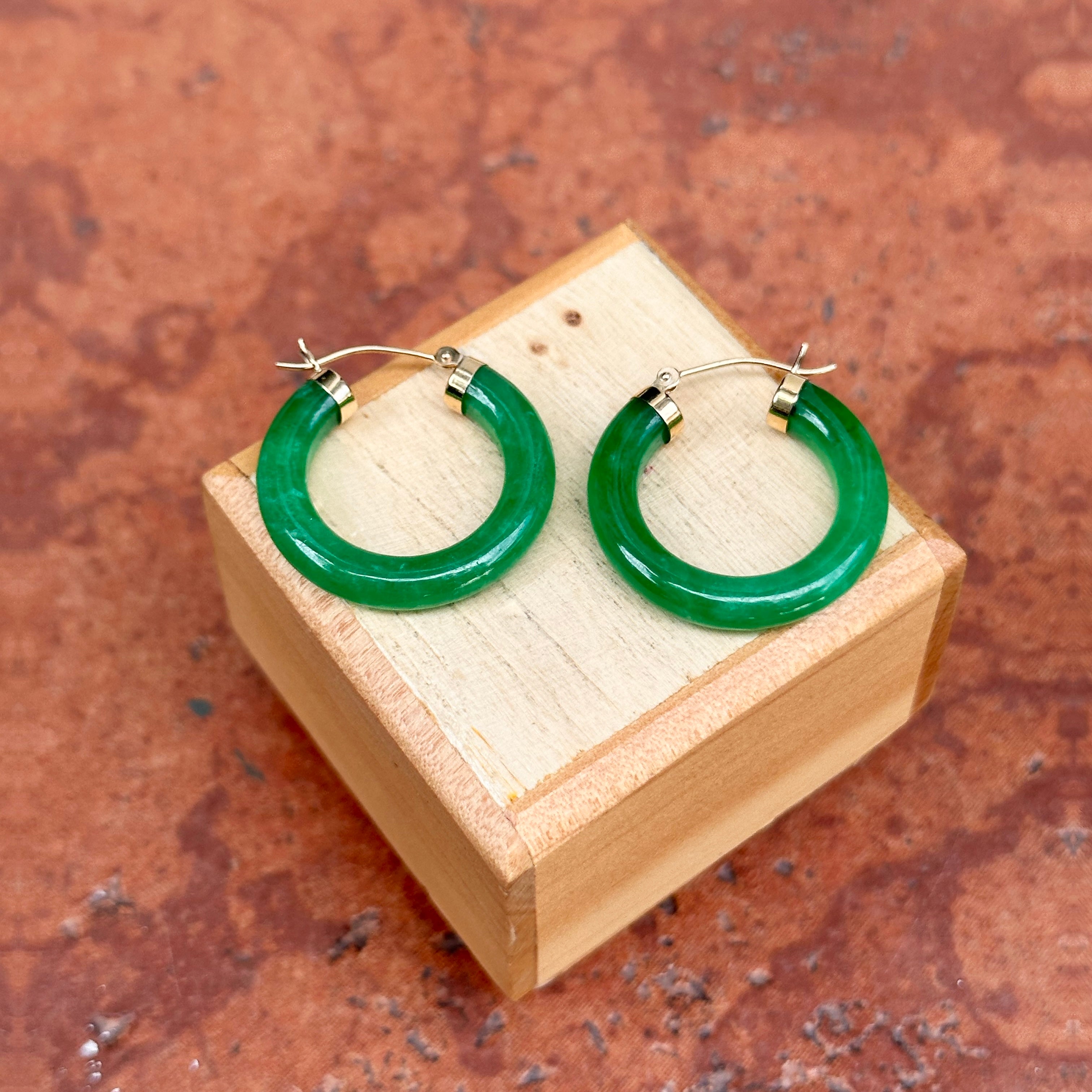 Jade hoop on sale