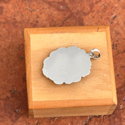 Sterling Silver Medusa Head Pendant