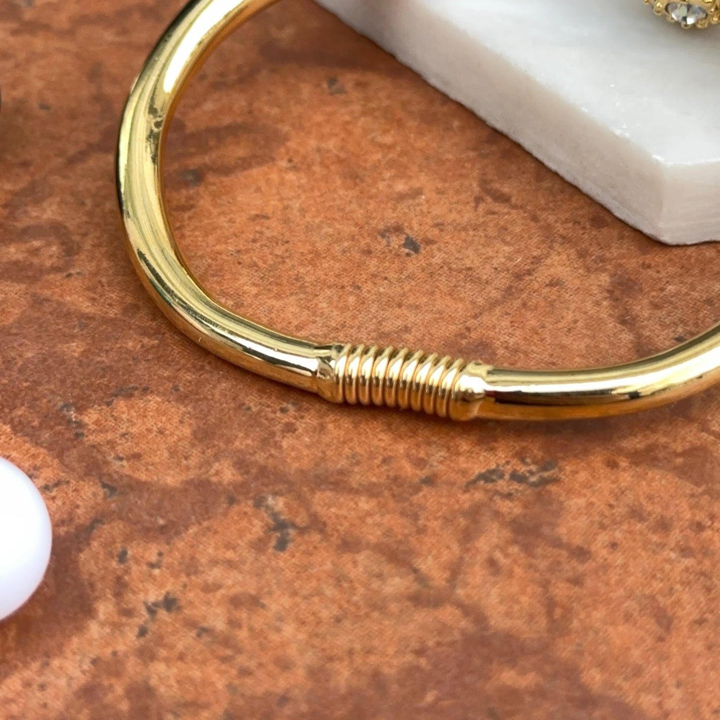 Yellow Gold-Plated Kenneth Jay Lane Interchangeable Multicolor Crystal Bracelet