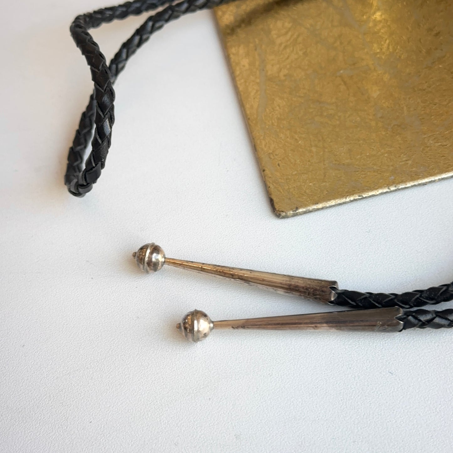 Native American Kachina Sterling Silver Turquoise Bolo Tie Necklace