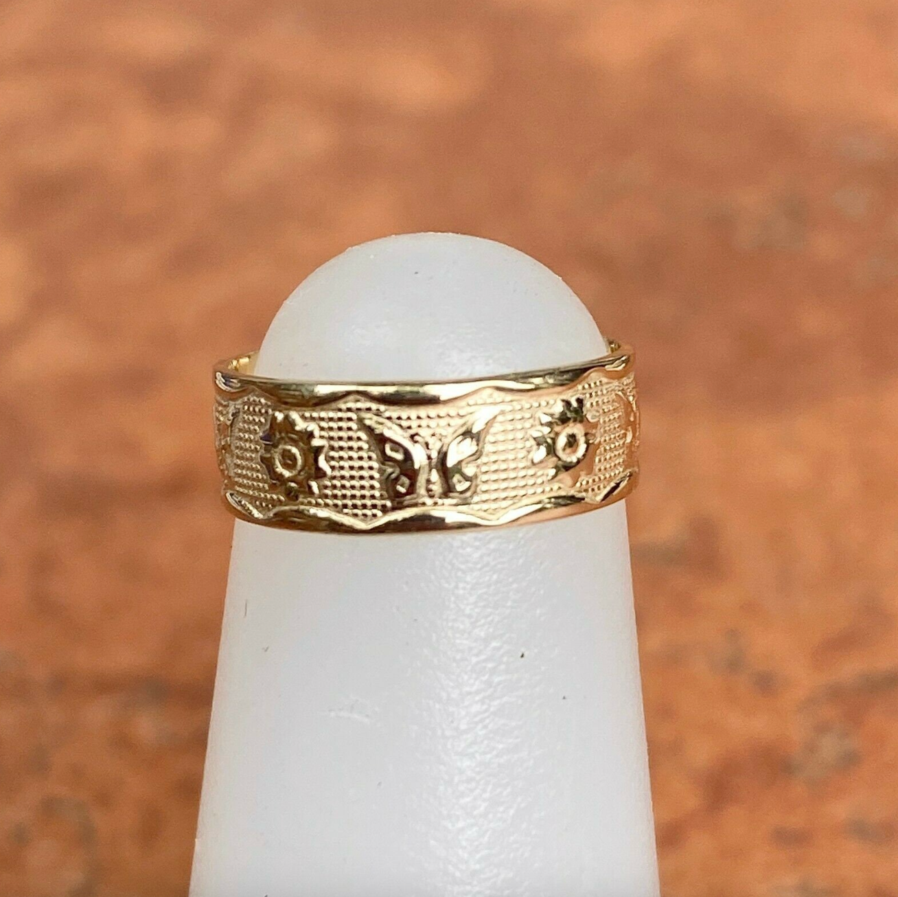 14KT Yellow Gold Butterfly Toe Ring