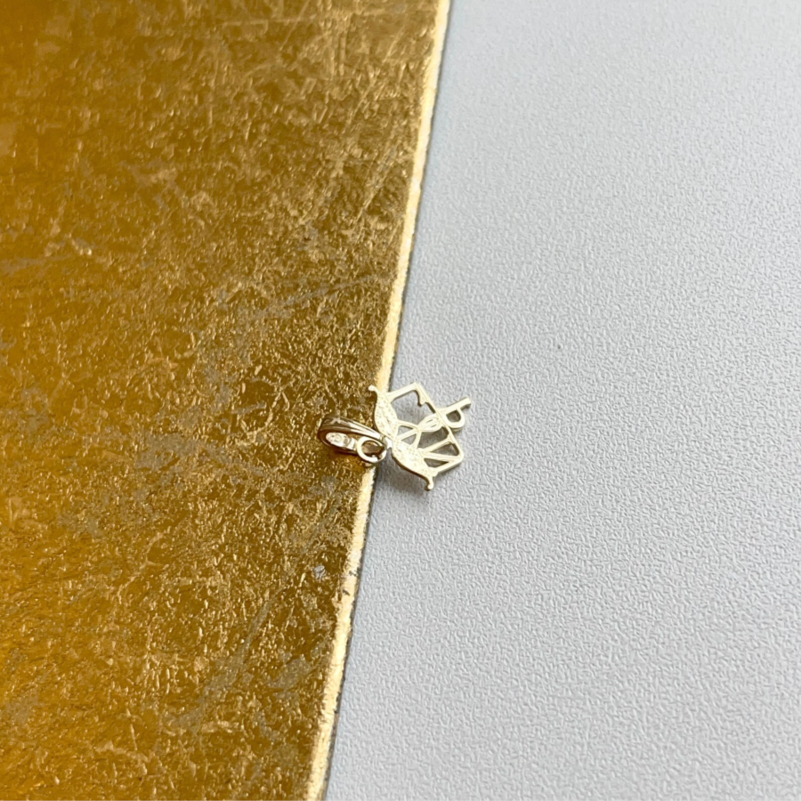 10KT Yellow Gold Licensed Practical Nurse Script Mini Pendant Charm