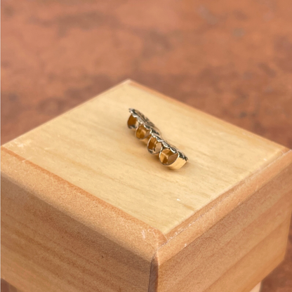 14KT Yellow Gold Large 9.5mm Pad Tension Earring Backs