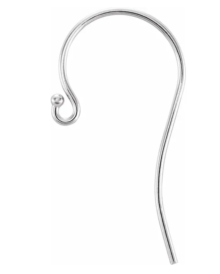 Sterling Silver Fish Hook Wire Earrings / Customization