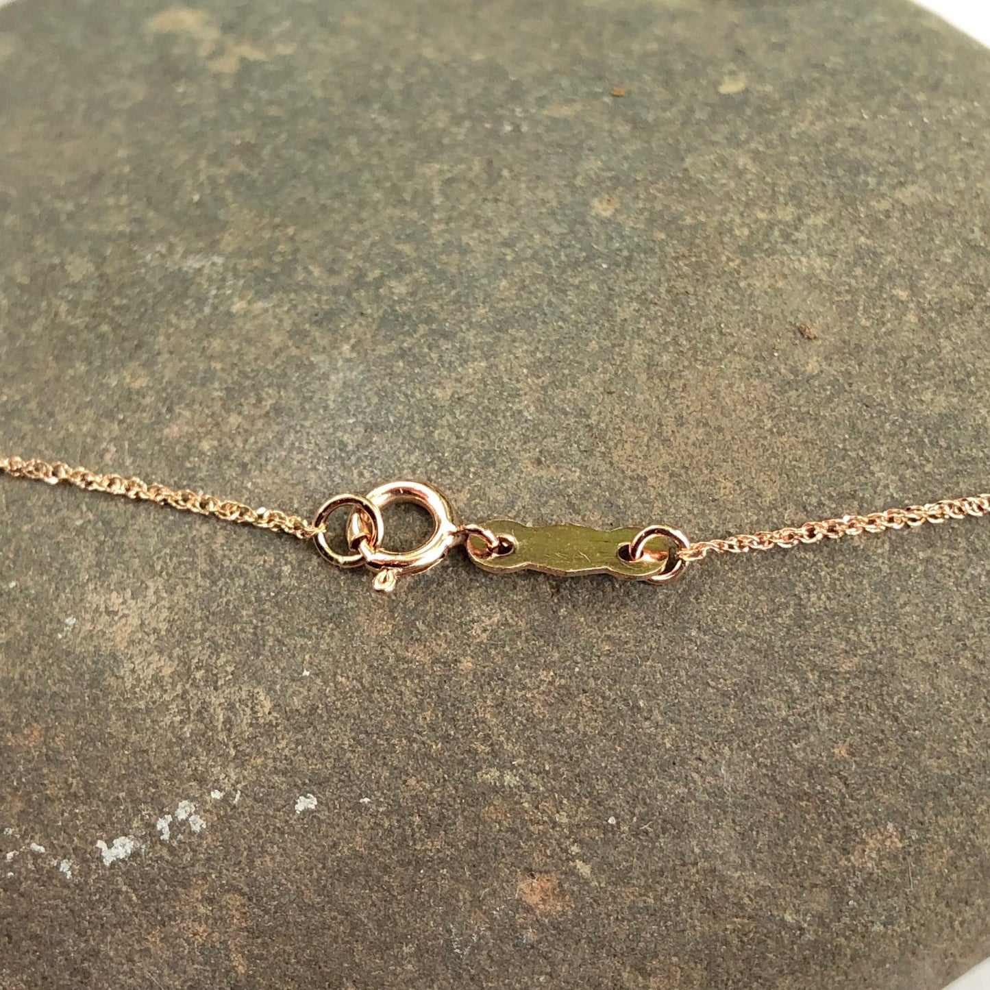 14KT Rose Gold Diamond-Cut .70mm Ropa Chain Necklace
