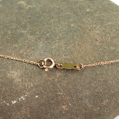 14KT Rose Gold Diamond-Cut .70mm Ropa Chain Necklace