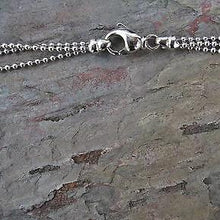 Load image into Gallery viewer, 14KT White Gold Paspaley Pearl + Pave Diamond Lariat Beaded Chain Necklace, 14KT White Gold Paspaley Pearl + Pave Diamond Lariat Beaded Chain Necklace - Legacy Saint Jewelry